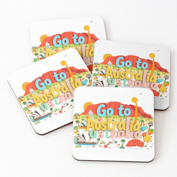 Item preview, Go to Australia T-shirts funny  designed and sold by timedesignkardi.