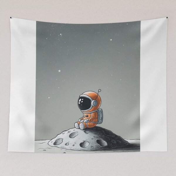 Item preview, I'm sad, come on let's sit on the moon if you can reach me designed and sold by MOONE FLOWER.