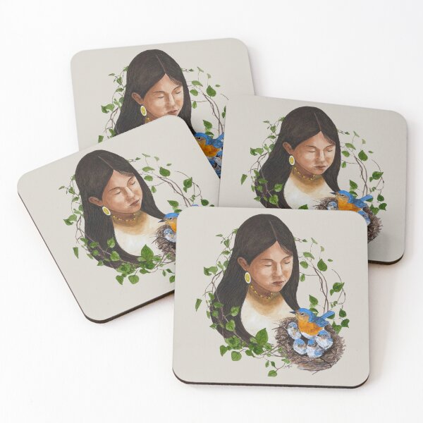 Item preview, Spring Watching Over Her Bluebirds designed and sold by John Guthrie.