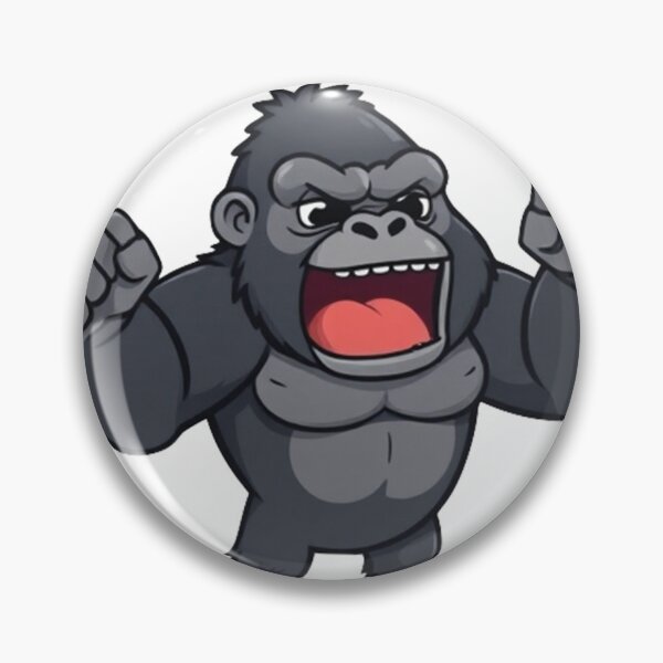 Item preview, A Gorilla Roaring designed and sold by OhshunStudios.