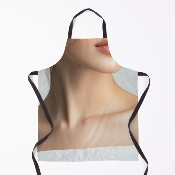 Item preview, Portrait of a woman with soft expression and natural makeup against a neutral background, showcasing beauty and elegance designed and sold by anytka.