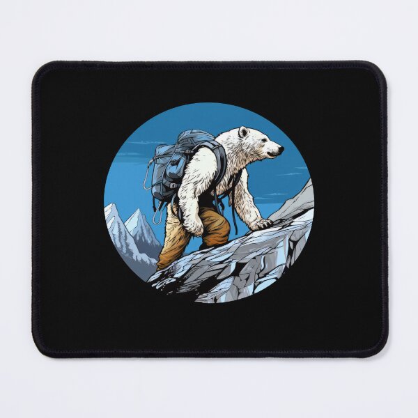 Item preview, Polar Bears Hiking / Mountaineering Polar Bear designed and sold by Soulskier.