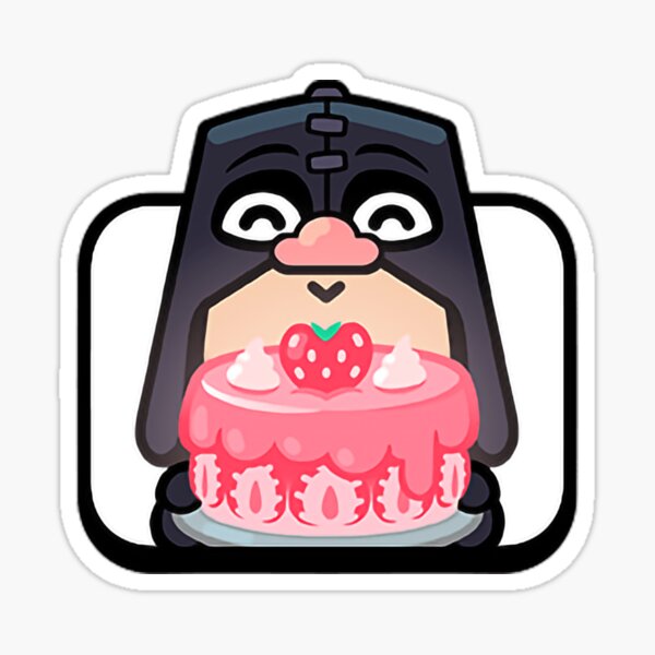 Item preview, Executioner Fruitcake - Clash Royale Inspired Design designed and sold by ClashInAShort YT.