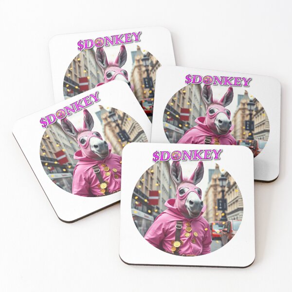 Item preview, PINK DONKEY_D131 designed and sold by DONKYCOIN.