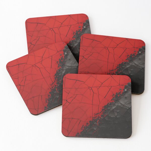 Item preview, Scarlet Fissures on Obsidian designed and sold by anytka.