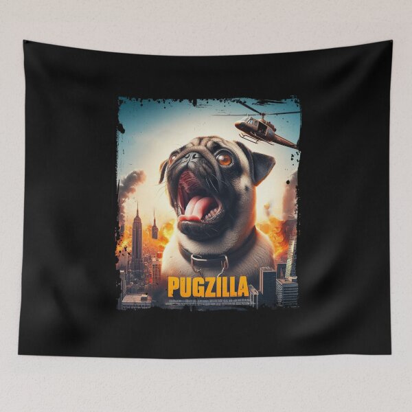 Item preview, Pugzilla: The City-Wrecking Pup designed and sold by Aredbox.