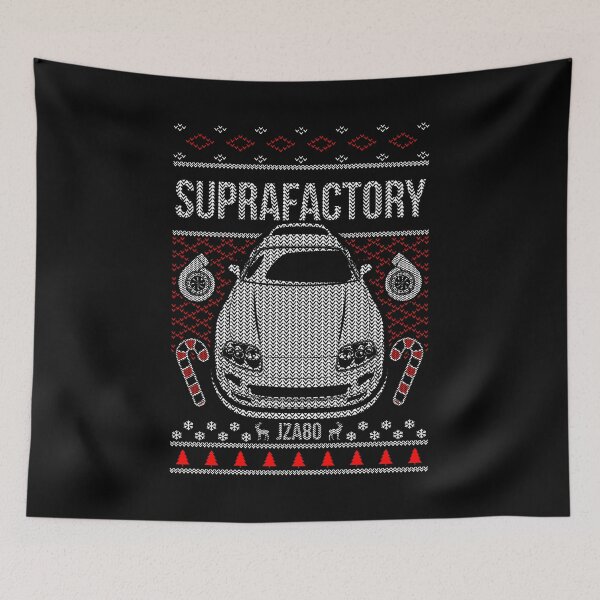 Item preview, Cozy Christmas Toyota Supra JZA80! Best Car Guy Gift! designed and sold by shakotan.