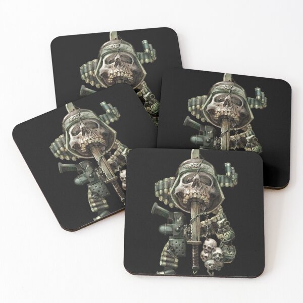 Item preview, Solders Militarum Skull designed and sold by BadzioCompany.