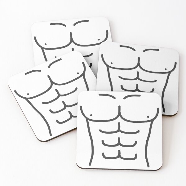 Item preview, Six-Pack Abs Graphic designed and sold by UnrealF.