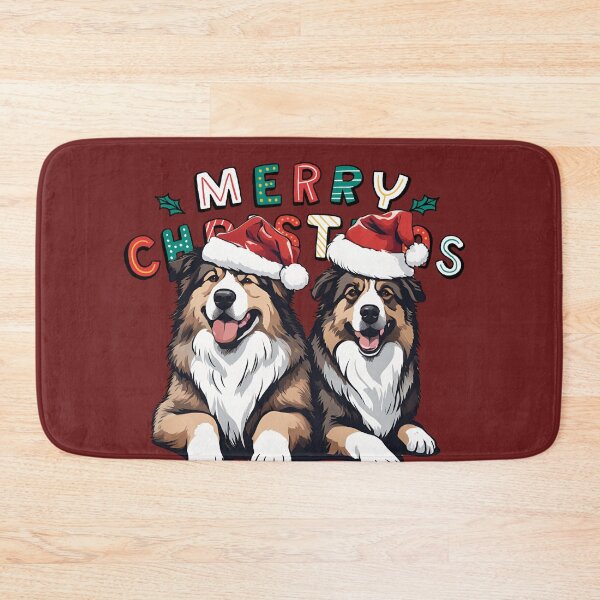 Item preview, Christmas Caucasian Shepherds – Merry Christmas designed and sold by GoodyPaws.