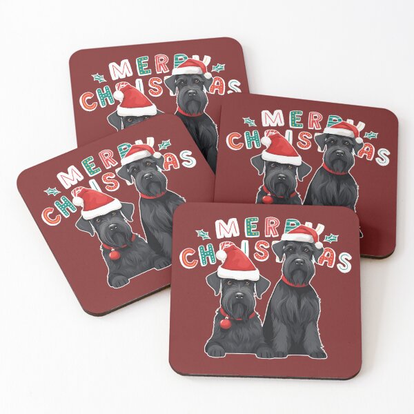 Item preview, Christmas Giant Schnauzers – Merry Christmas designed and sold by GoodyPaws.