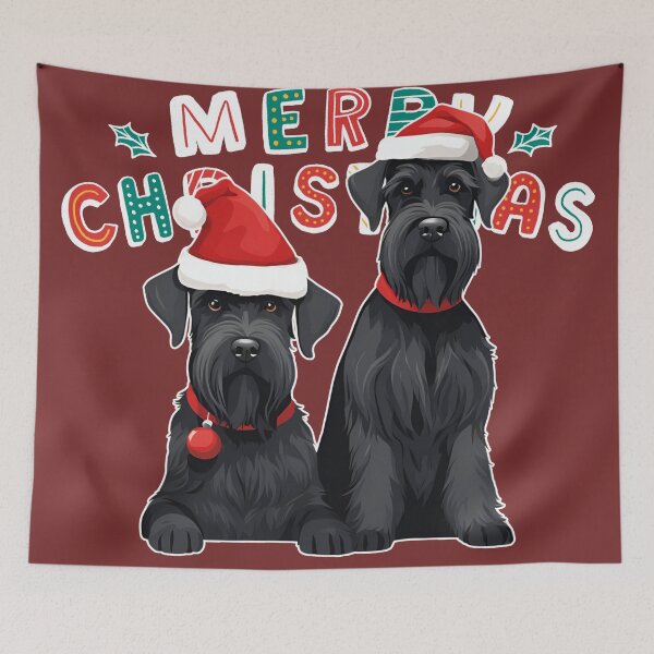 Item preview, Christmas Giant Schnauzers – Merry Christmas designed and sold by GoodyPaws.