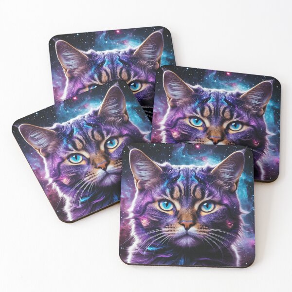 Item preview, Cosmic Space Cat designed and sold by RebelPaintBrush.