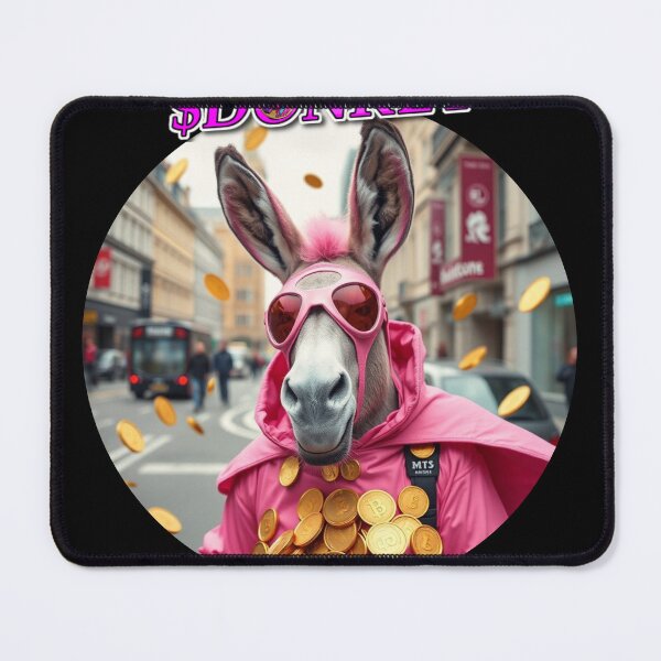 Item preview, PINK DONKEY_D132 designed and sold by DONKYCOIN.