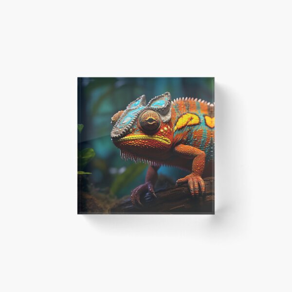 Item preview, Chameleon's Forest Stroll designed and sold by anytka.