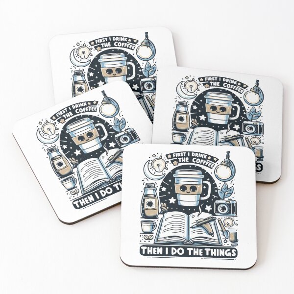 Item preview,    FIRST I DRINK THE COFFE THEN I DO THE THINGS, Fans-tshirt designed and sold by idizayilstore.