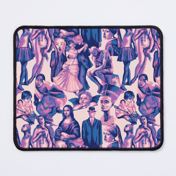 Item preview, Art History in Pink and Blue designed and sold by Unhinged Heather.