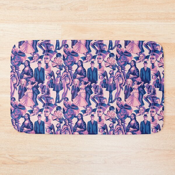 Item preview, Art History in Pink and Blue designed and sold by Unhinged Heather.
