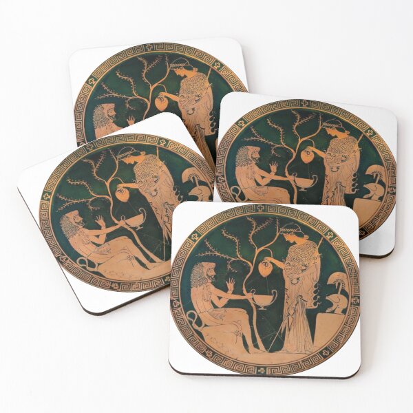 Item preview, Athena serves Heracles wine from an oinochoe jug designed and sold by RickE.