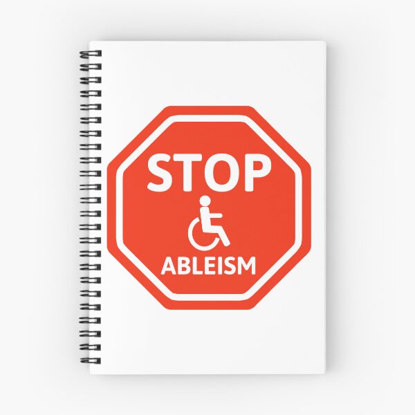 Item preview, Stop ableism  designed and sold by Rachel the Artist .