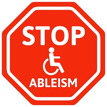 Artwork thumbnail, Stop ableism by Rachel the Artist