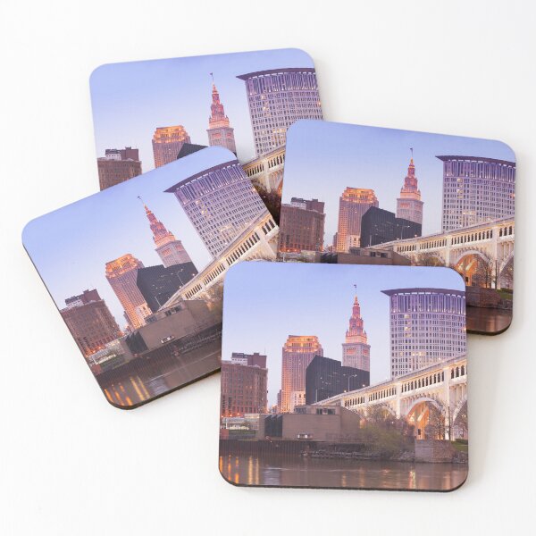 Item preview, Cleveland skyline designed and sold by Stephensimages.