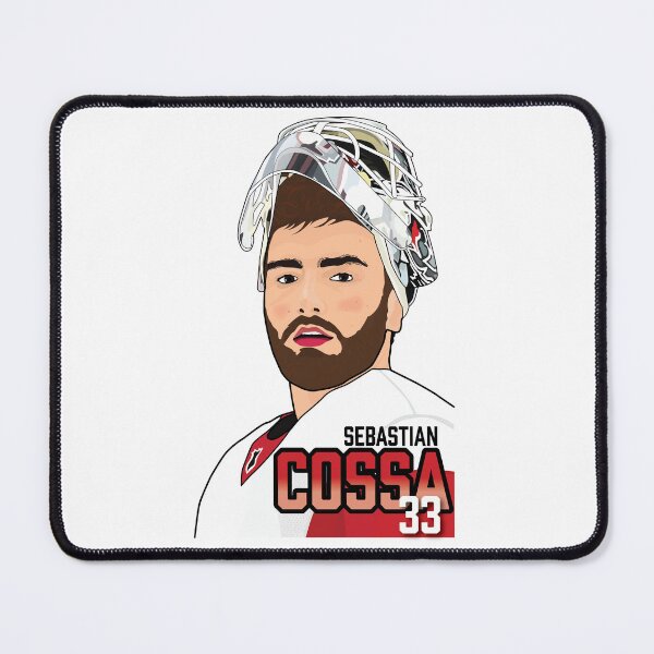 Item preview, Detroit Hockey - Sebastian Cossa designed and sold by Eye on the Blueline.