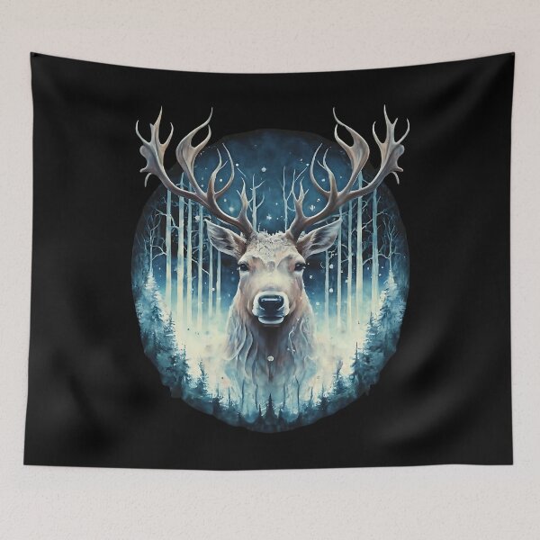 Item preview, Winter reindeer designed and sold by Ann Miu Deluxe.
