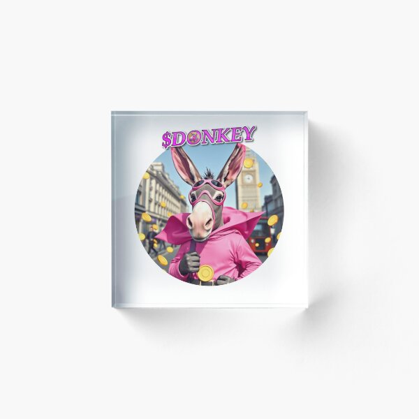 Item preview, PINK DONKEY_D134 designed and sold by DONKYCOIN.