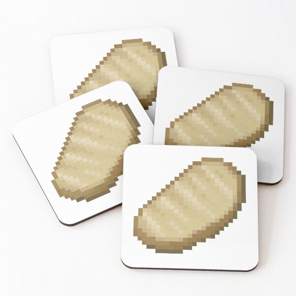 Item preview, Minecraft Porkchop Item Pixel Art designed and sold by Kubala Designs.