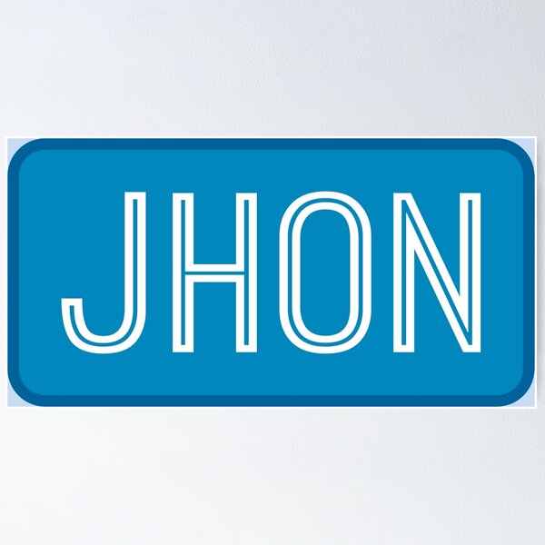 Item preview, Jhon Name designed and sold by Jeallan Designs.