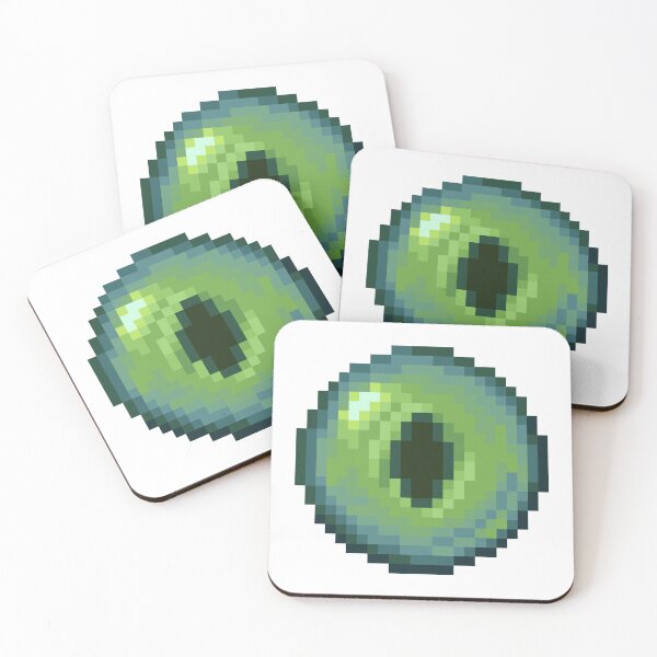 Item preview, Minecraft Eye of Ender Item Pixel Art designed and sold by Kubala Designs.
