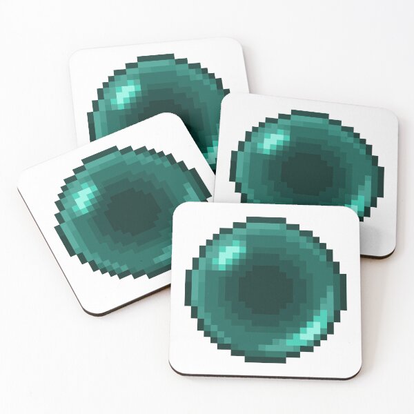 Item preview, Minecraft Ender Eye Item Pixel Art designed and sold by Kubala Designs.