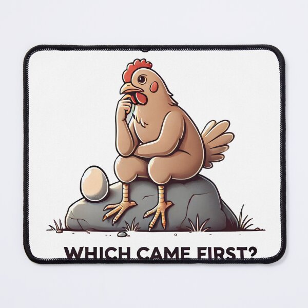 Item preview, Philosophical Chicken - Which Came First? designed and sold by Guesso.