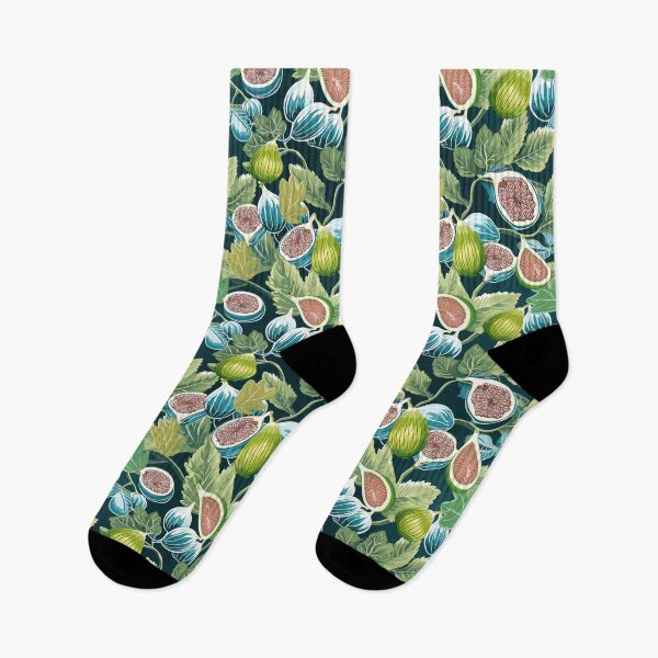 Item preview, figs fall fruits green designed and sold by Alessandro Remo Mazzoni Remotextiles.