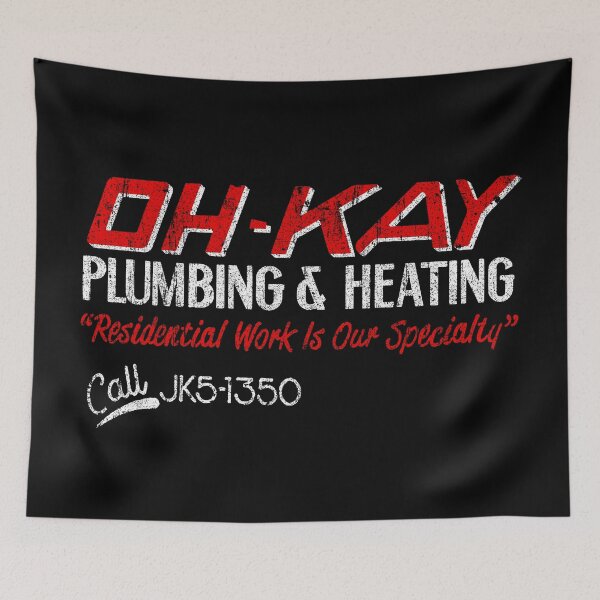 Item preview, Oh-Kay Plumbing & Heating  designed and sold by huckblade.