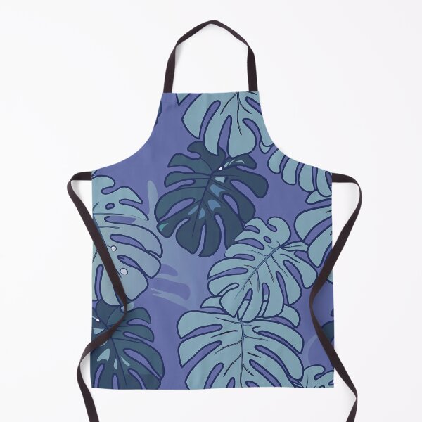 Item preview, Lovely Blue Monsteras designed and sold by AOCollections.