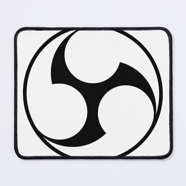 Item preview, Mitsu Tomoe 001 White on Black designed and sold by Rupert Russell.