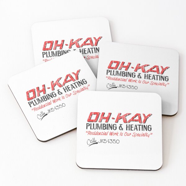 Item preview, Oh-Kay Plumbing & Heating (Variant) designed and sold by huckblade.