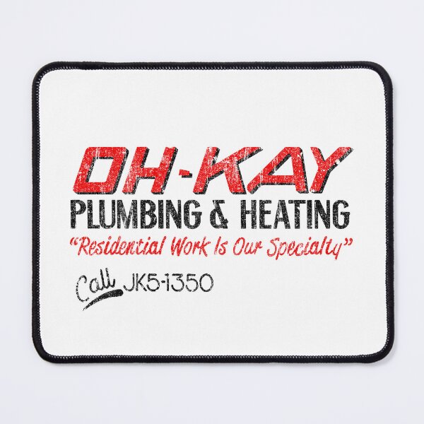 Item preview, Oh-Kay Plumbing & Heating (Variant) designed and sold by huckblade.