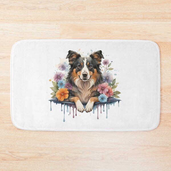 Item preview, Border collie resting on a soft pillow designed and sold by Ann Miu Deluxe.