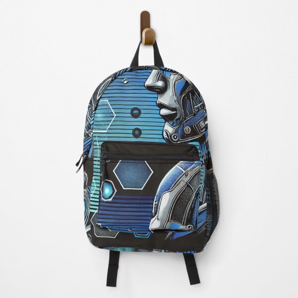 Item preview, Blue Robot Sci-fi Art designed and sold by Simplybe1.