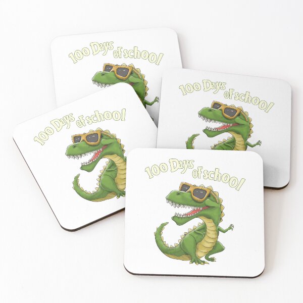 Item preview, 100 Days Of School Dino designed and sold by Wild-Co.