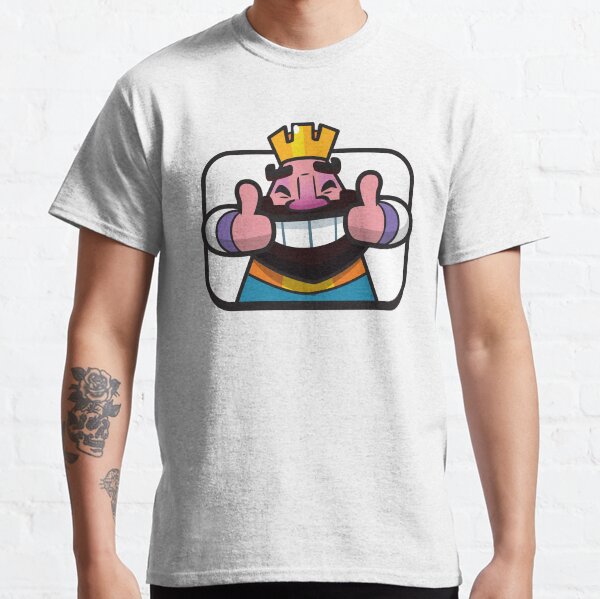 Item preview, Thumbs-Up King - Clash Royale Inspired Design designed and sold by ClashInAShort YT.