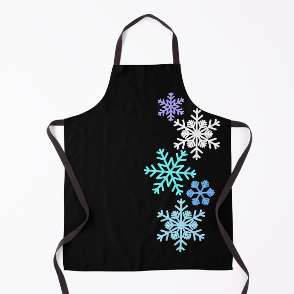 Item preview, One-side Blue White Cyan Fantasy Dancing Snowflakes Shapes Mania designed and sold by Shapes-Mania.