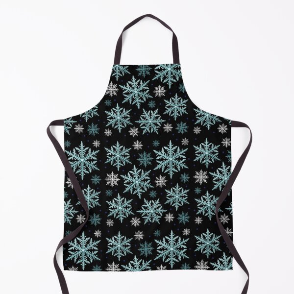Item preview, White and blue snowflakes pattern designed and sold by Topmel.