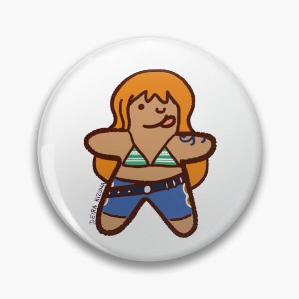 Artikelvorschau, ONE PIECE – Nami Post-Timeskip (Gingerbread Version) entworfen und verkauft von Boxitty.