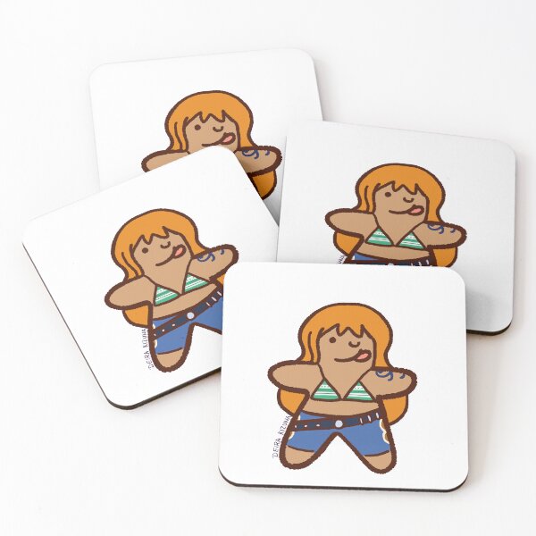 Artikelvorschau, ONE PIECE – Nami Post-Timeskip (Gingerbread Version) entworfen und verkauft von Boxitty.