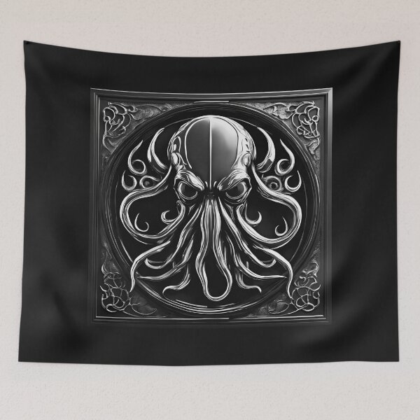 Item preview, Door Knocker of the Lodge of Cthulhu, the God of the Unsurpassed designed and sold by PatronesKawai.
