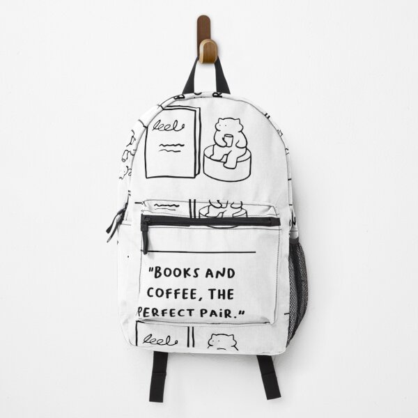 Item preview, "Books and Coffee, the Perfect Pair" designed and sold by RM-Journey.